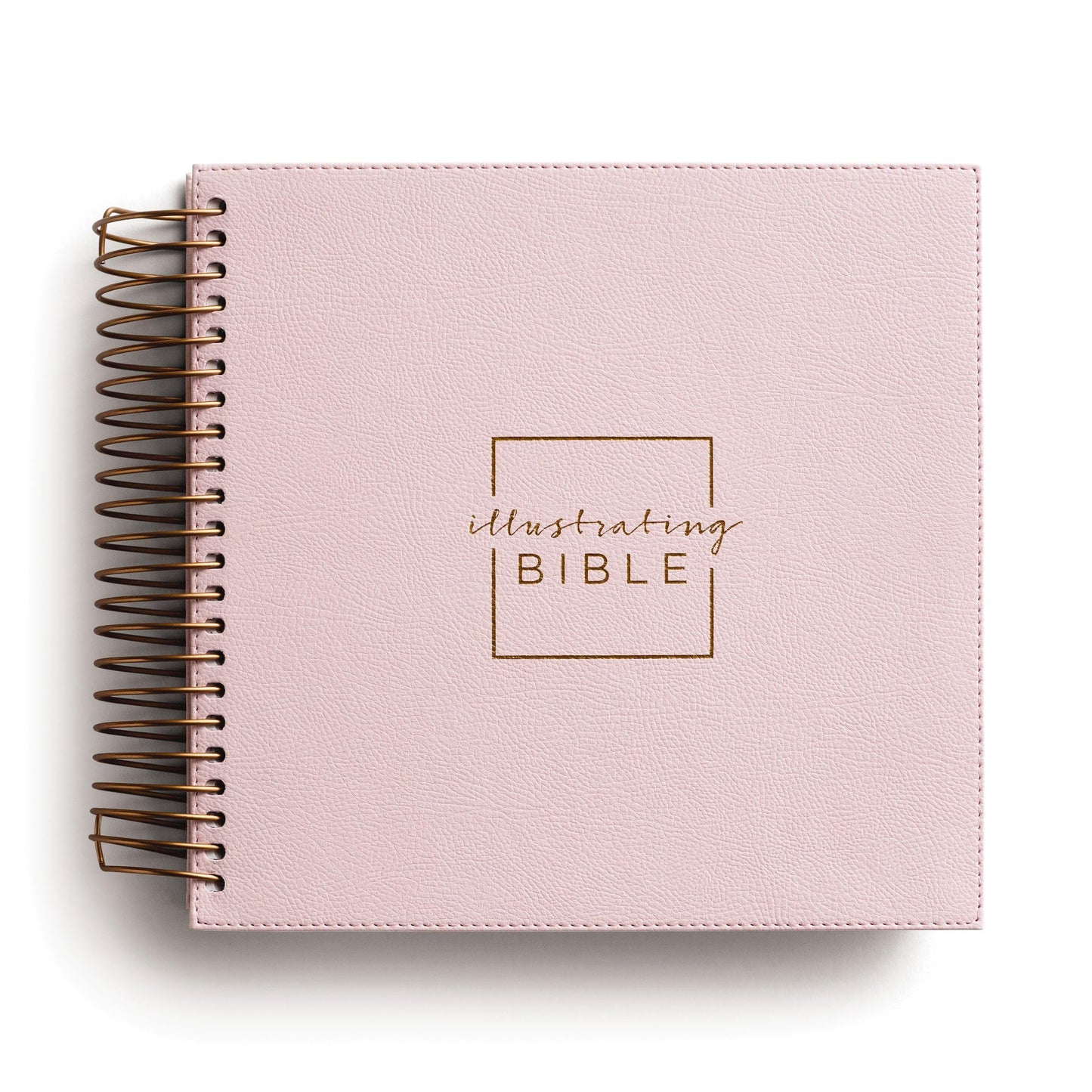 NIV, Spiral-bound Illustrating Bible, Leathersoft Spiral, Pink: Draw, Write, and Reflect Your Way Through Scripture