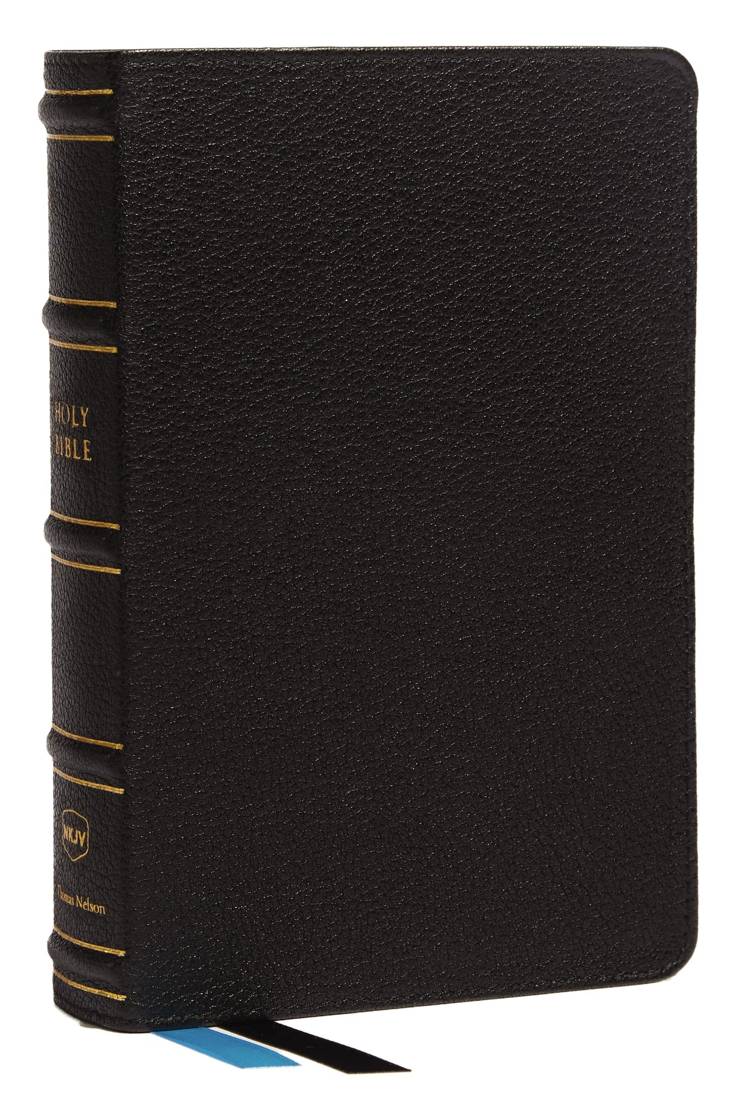 NKJV, Compact Bible, Maclaren Series, Genuine Leather, Black