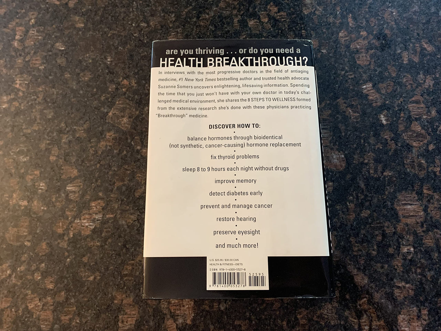 Breakthrough: Eight Steps to Wellness by Somers, Suzanne