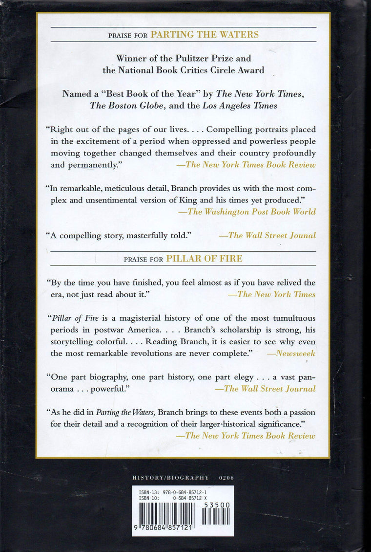 At Canaan's Edge: America in the King Years, 1965-68 — back cover