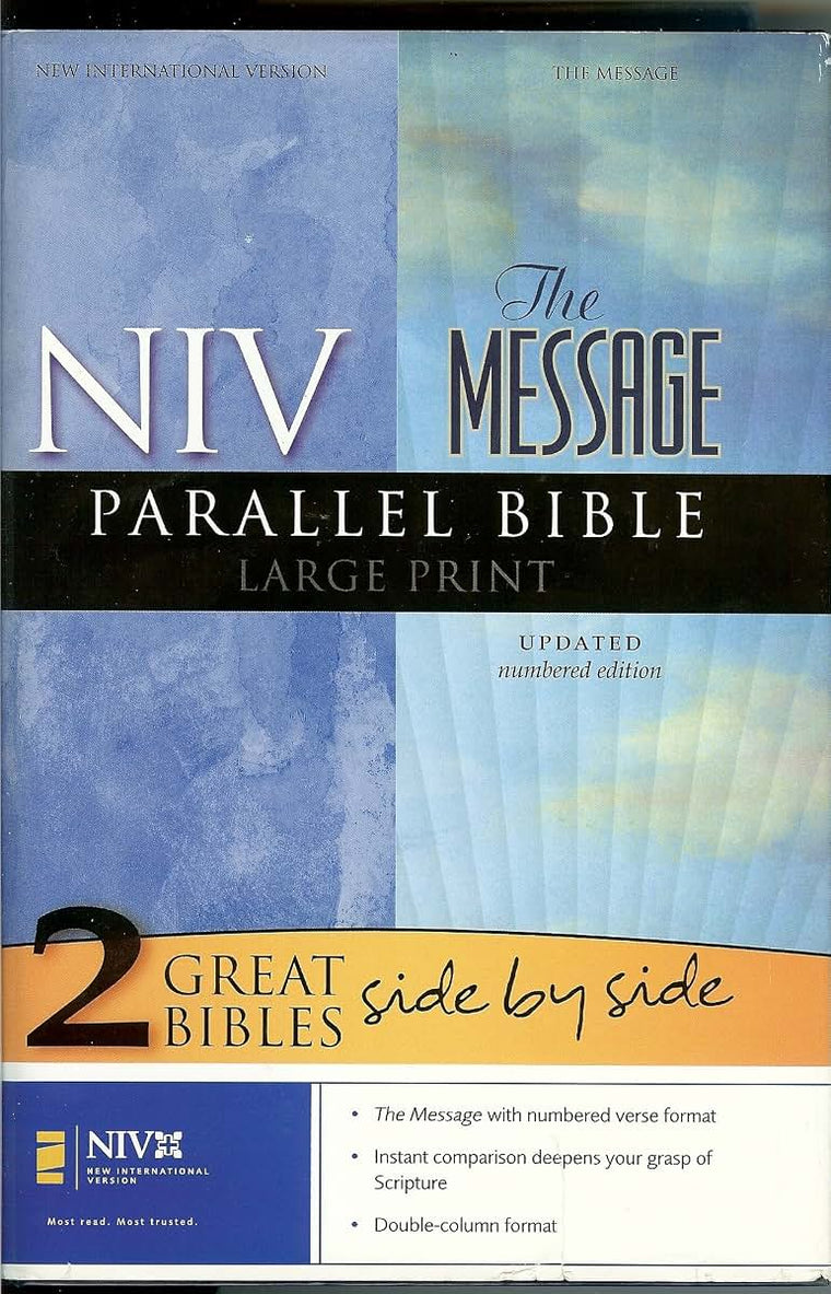 NIV/The Message Parallel Bible by Zondervan