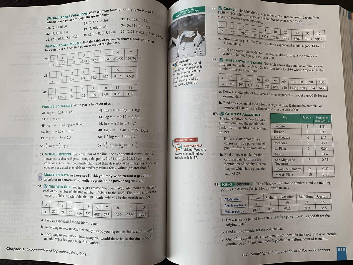 McDougal Littell Algebra 2: Student Edition (C) 2004 2004