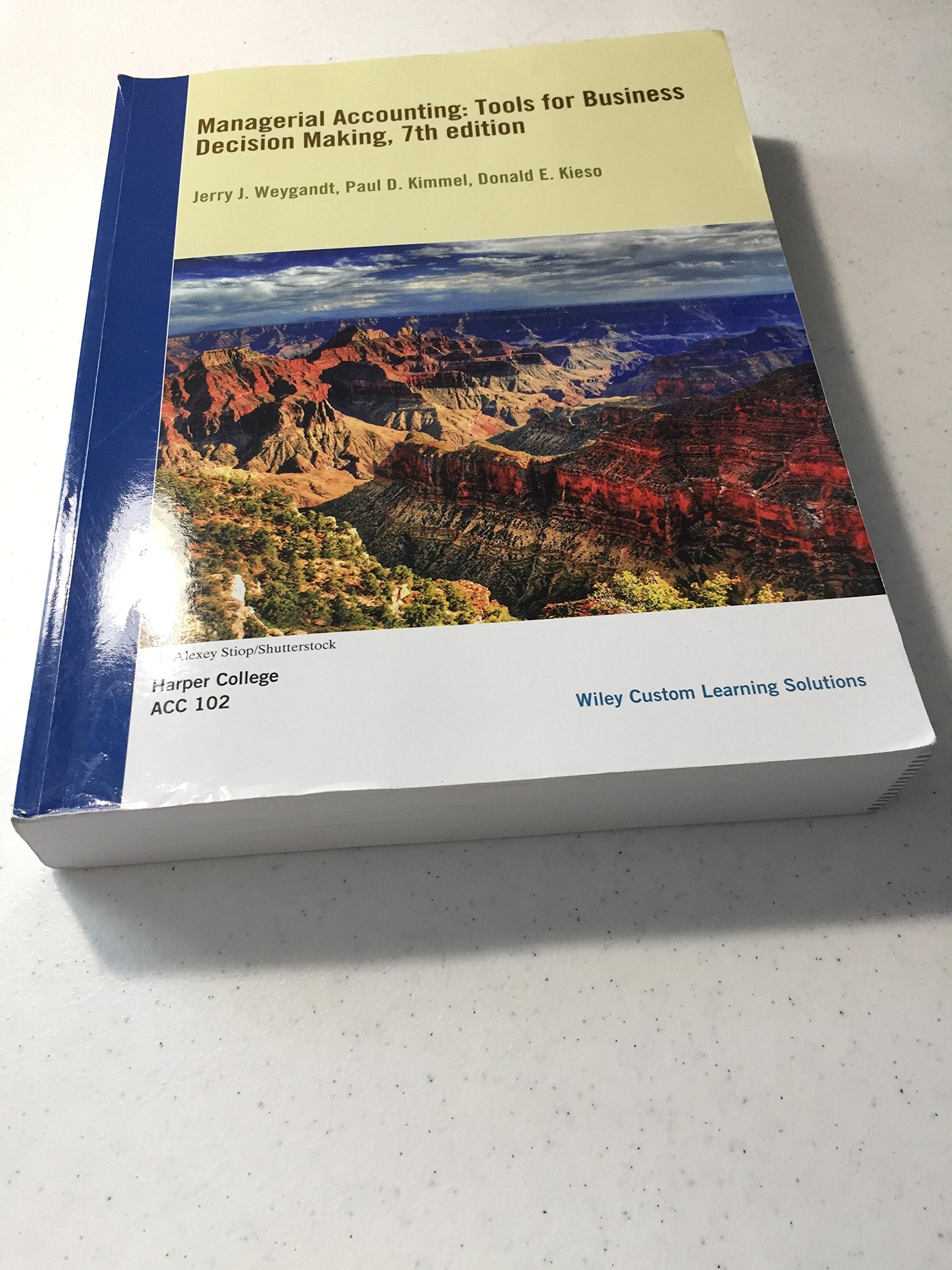 Managerial Accounting: Tools for Business Decision Making