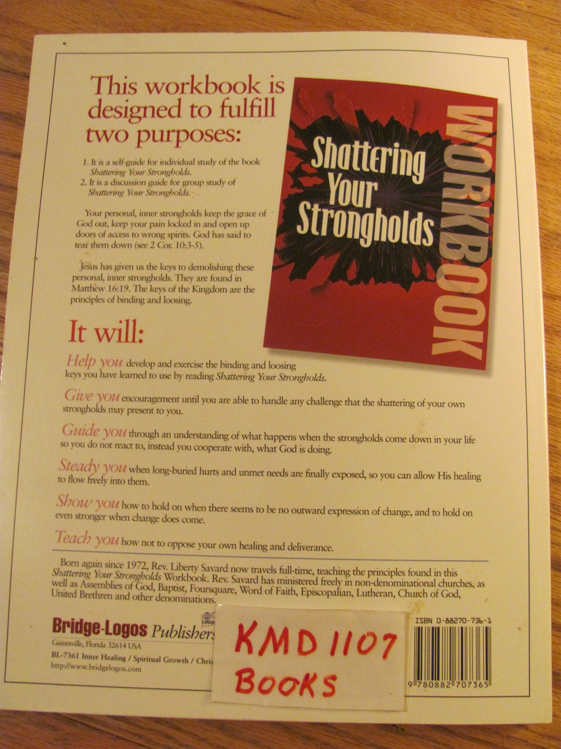 Shattering Your Strongholds Workbook