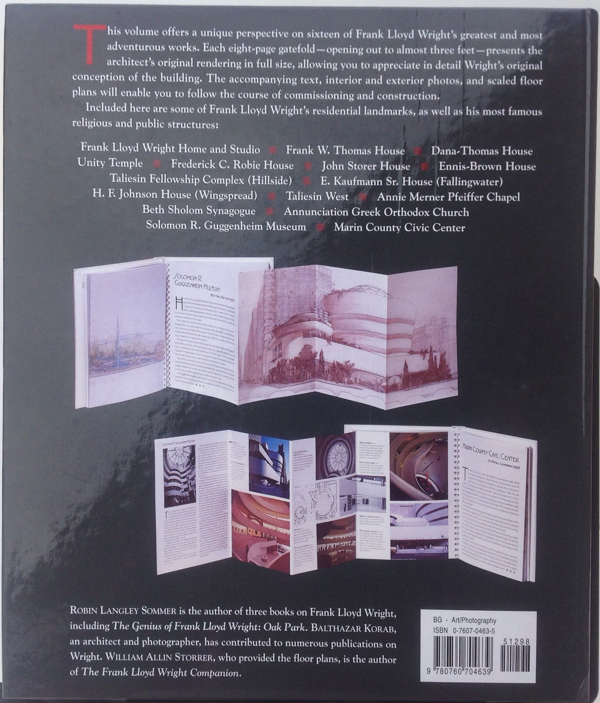 Frank Lloyd Wright: A gatefold portfolio
