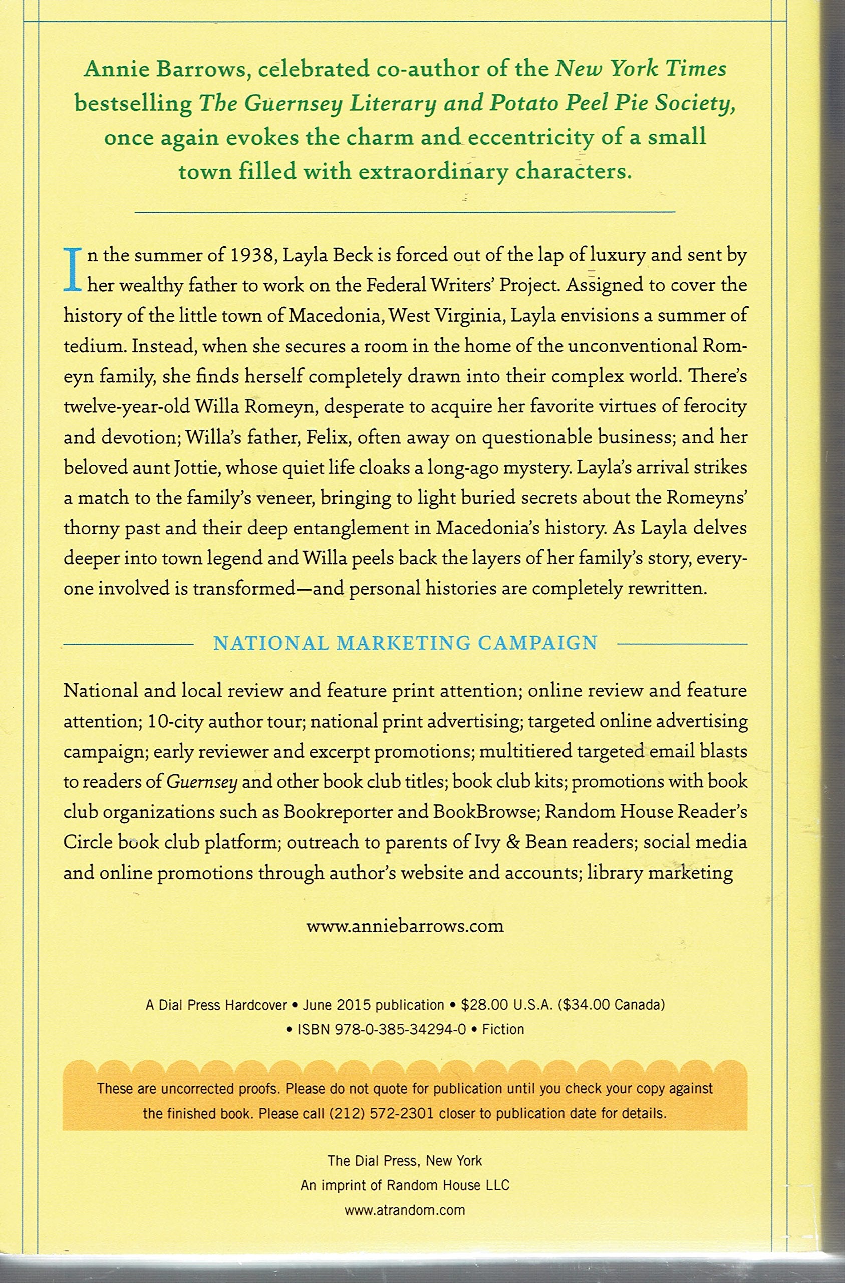 The Truth According to Us: A Novel