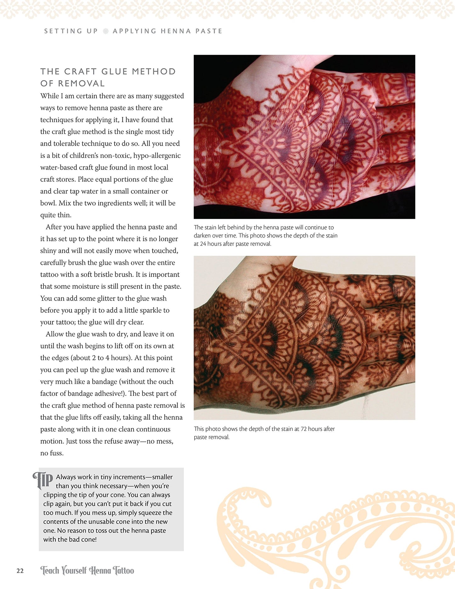Teach Yourself Henna Tattoo: Making Mehndi Art with Easy-to-Follow Instructions, Patterns, and Projects (Design Originals) Beginner-Friendly Directions with Dozens of Designs & Templates [BOOK ONLY]