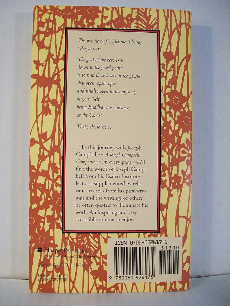 Reflections on the Art of Living: A Joseph Campbell Companion