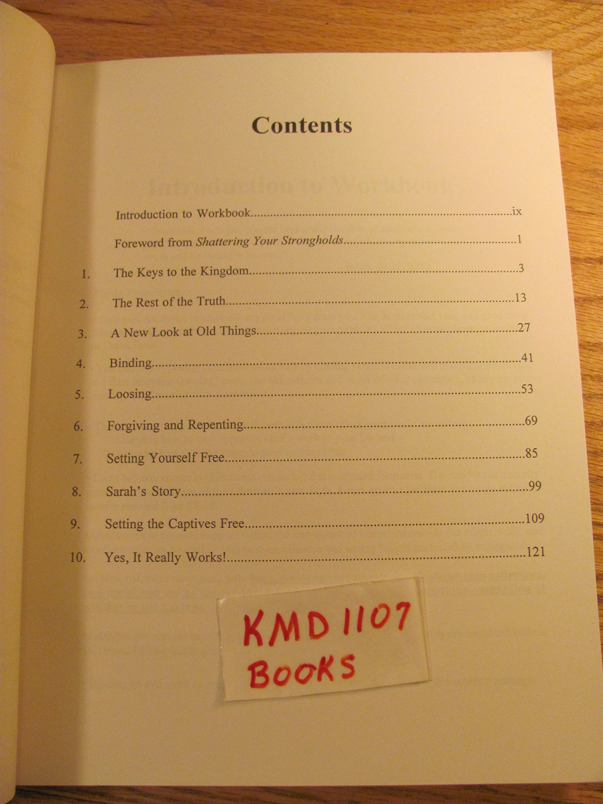 Shattering Your Strongholds Workbook