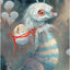 Wisdom of the Wild Things Oracle: 45 Silver Gilt-Edged Oracle Cards, Creepy Cute Artwork by Evaboneva, Whimsical Creatures, 112-Page Guidebook, Positive Messages of Encouragement, Includes Pouch