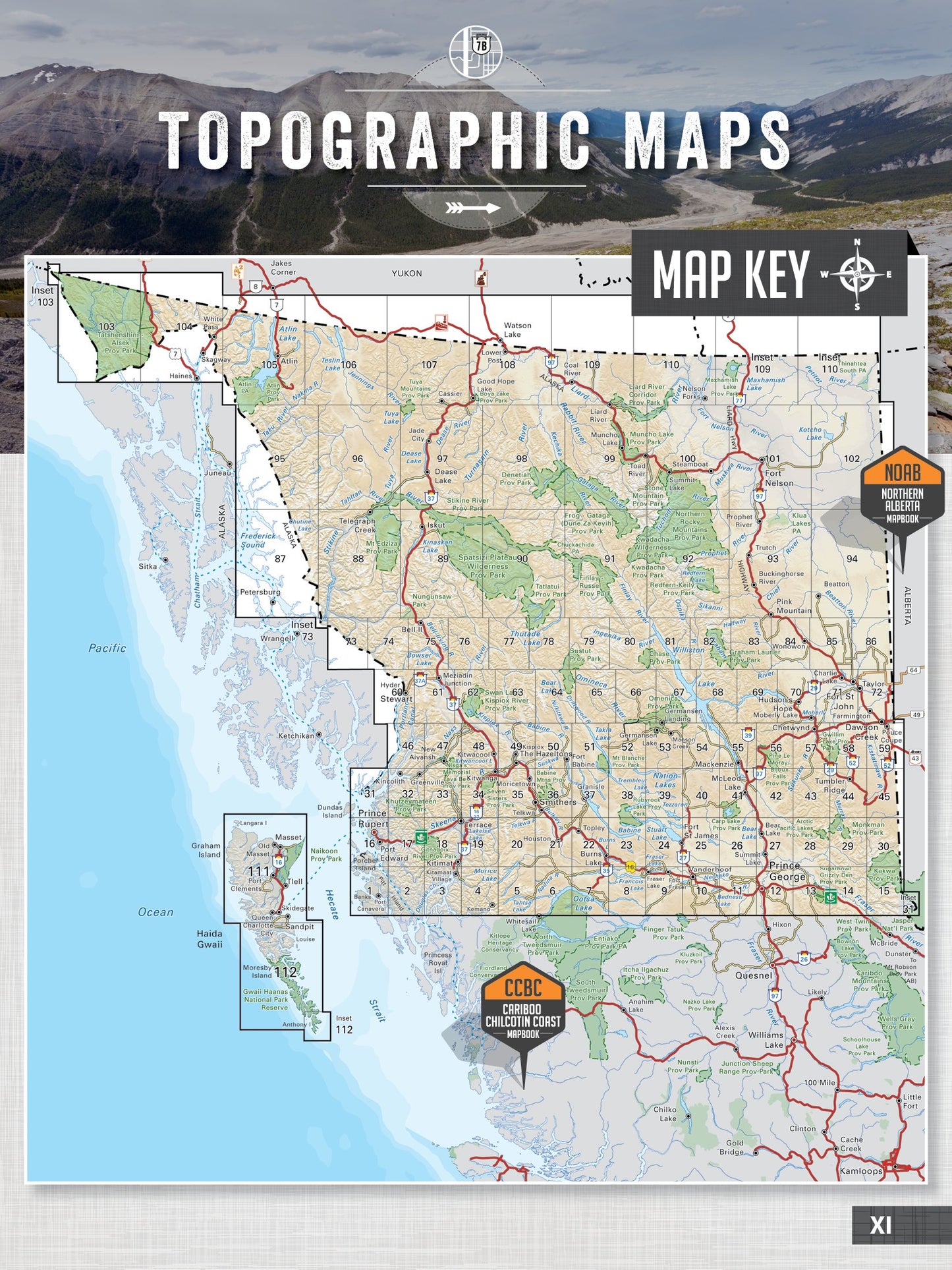 Northern BC (Backroad Mapbooks)