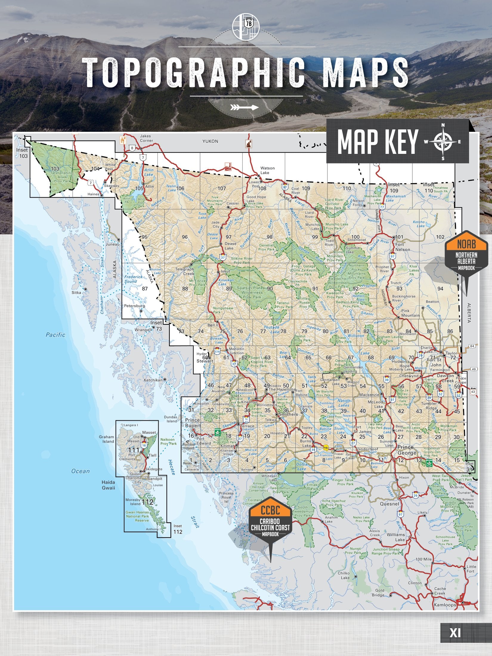 Northern BC (Backroad Mapbooks)