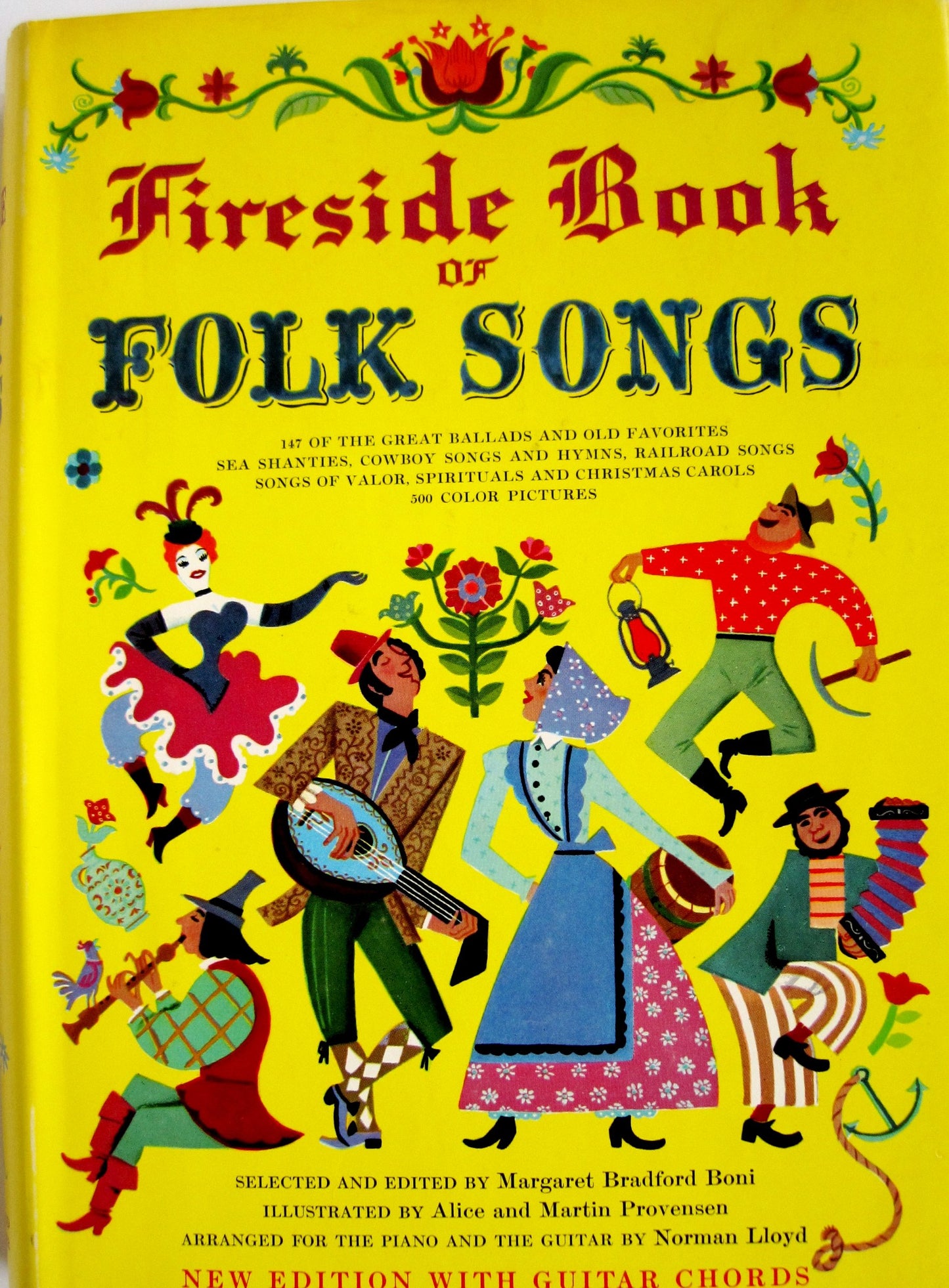 Fireside Book of Folk Songs by Norman Lloyd
