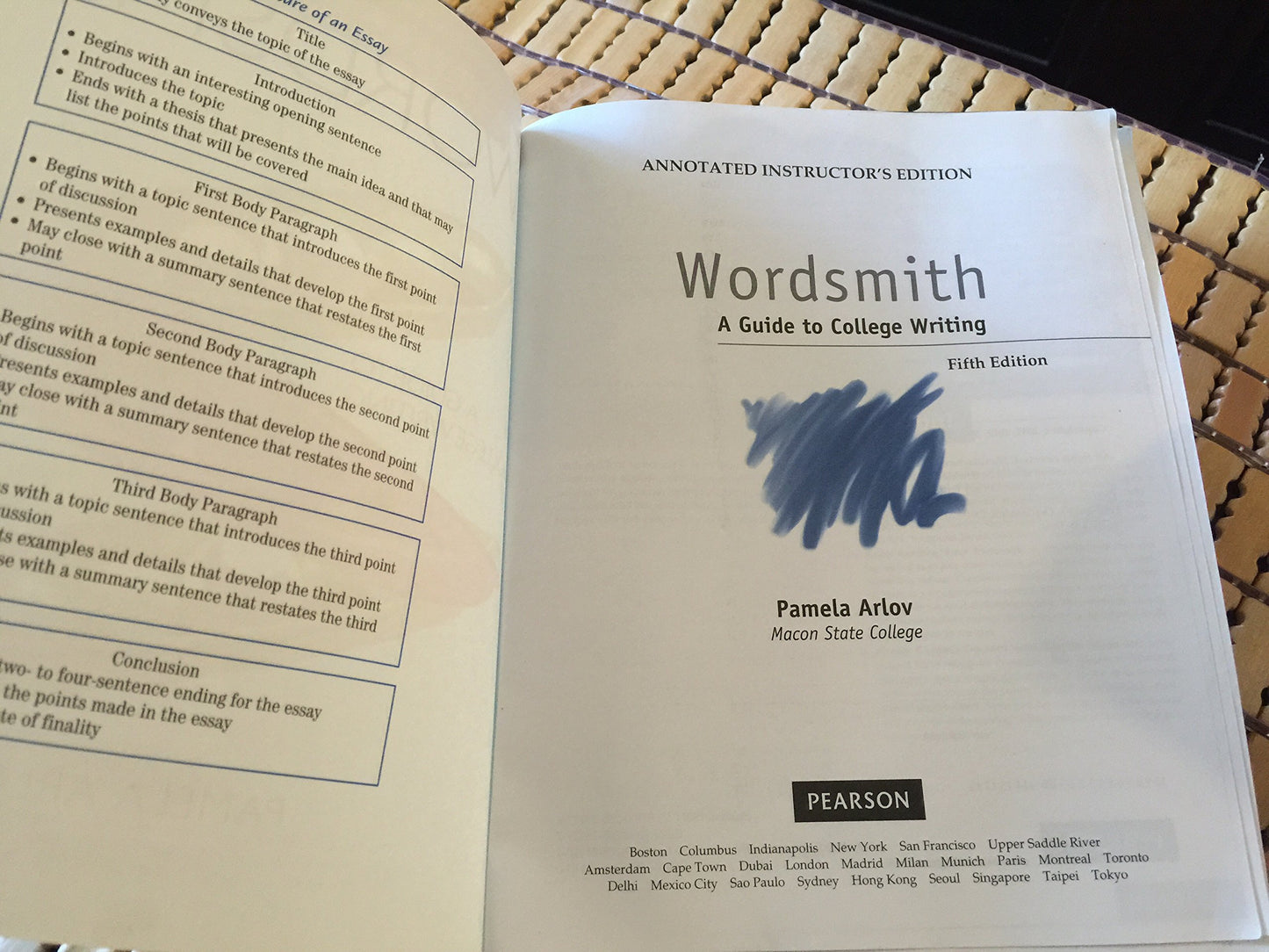 Wordsmith: A Guide to College Writing (5th Edition) by Arlov