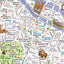 StreetSmart Paris Map by VanDam - City Center Street Map of Paris, France - Laminated folding pocket size city travel and Metro map with all attractions, sights and hotels (2026) English and French Edition)