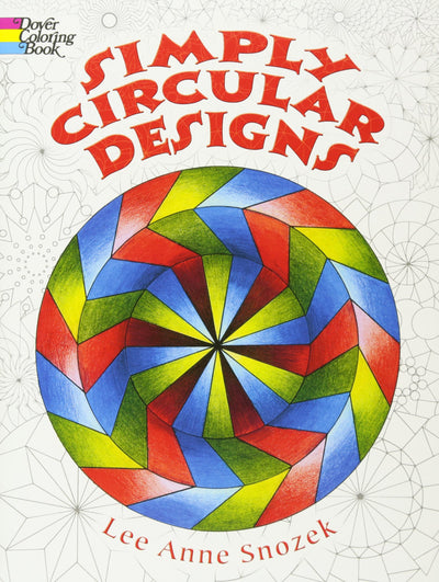 Simply Circular Designs Coloring Book (Dover Design Coloring Books)