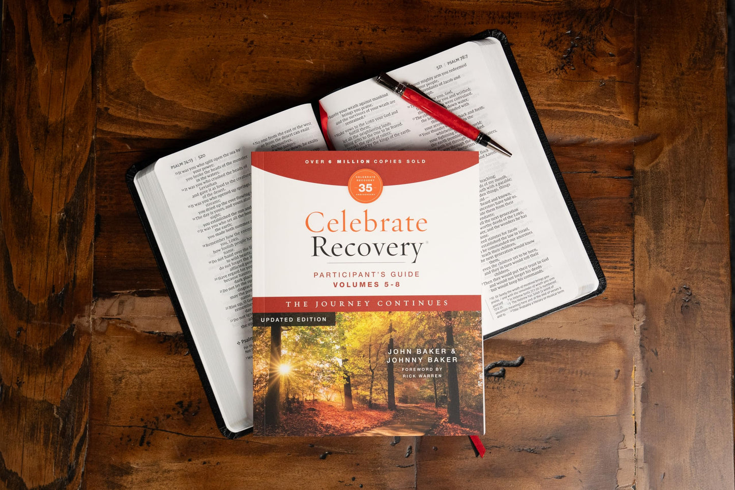Celebrate Recovery Volumes 5-8 Participant's Guide Updated Edition, The Journey Continues: A Program for Implementing a Christ-Centered Recovery Ministry in Your Church