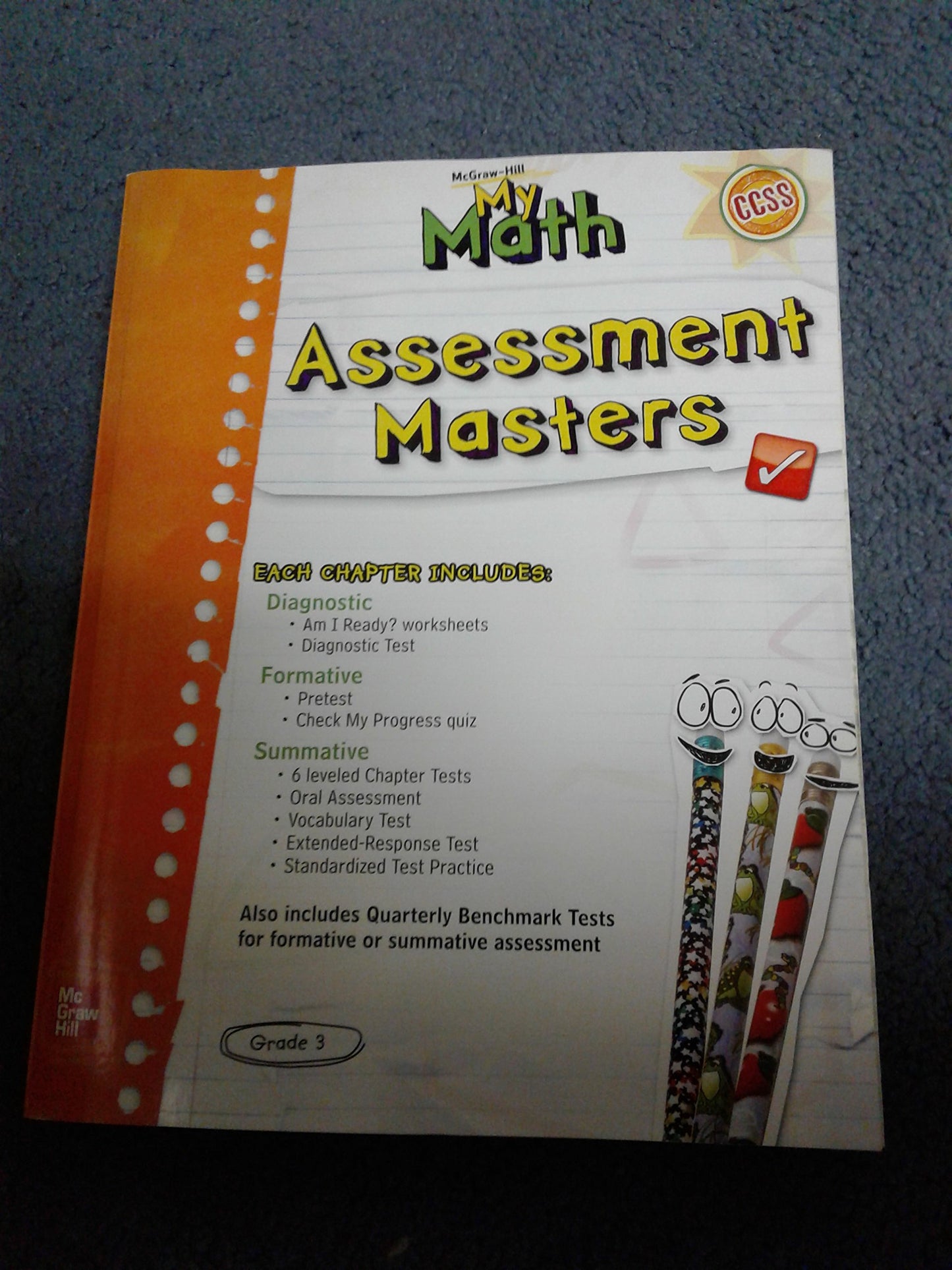 My Math Grade 3 Assessment Masters