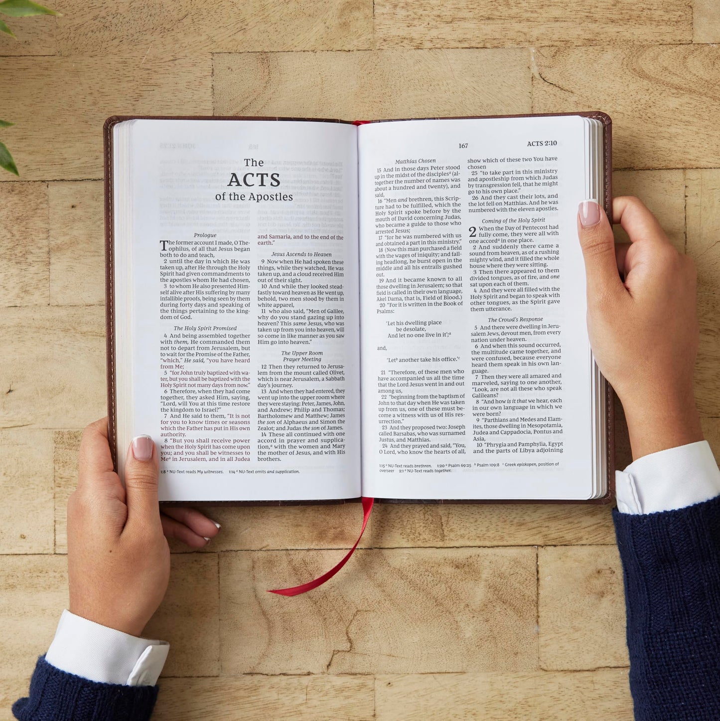 NKJV, Personal Size New Testament, Black Genuine Leather, Red Letter, Comfort Print