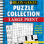 Brain Games - 2 Books in 1 - Puzzle Collection (Large Print)