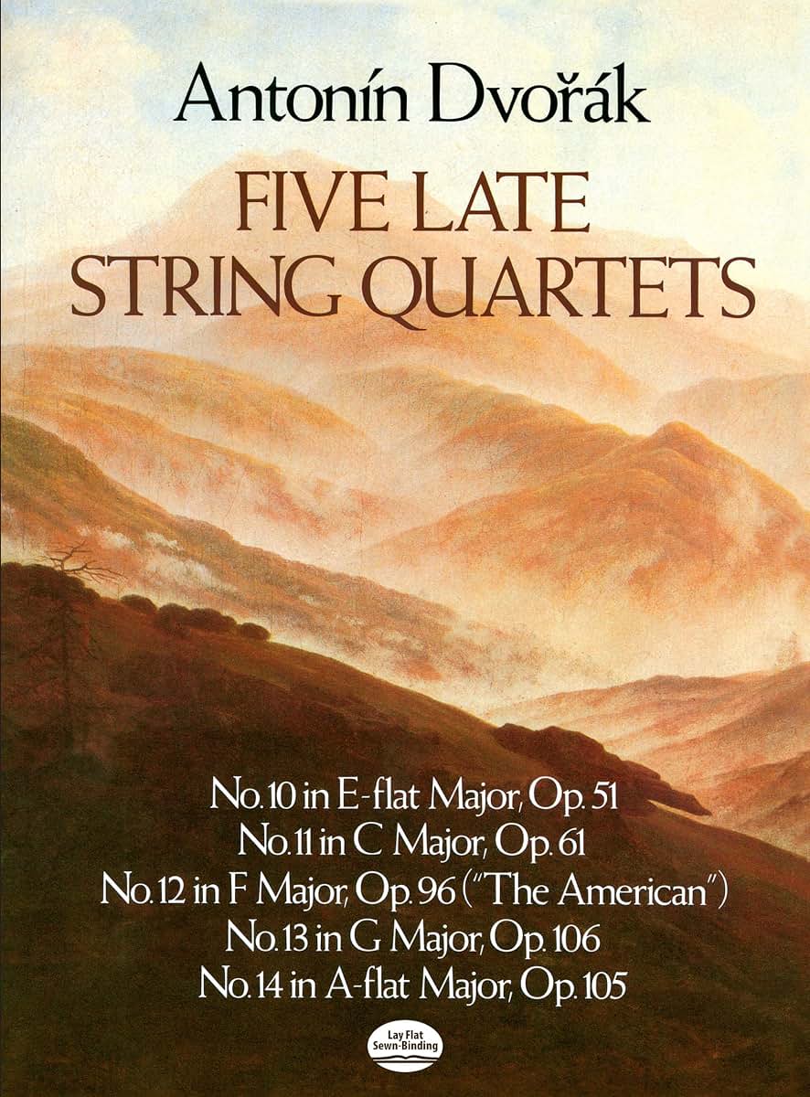 Five Late String Quartets (Dover Chamber Music Scores)
