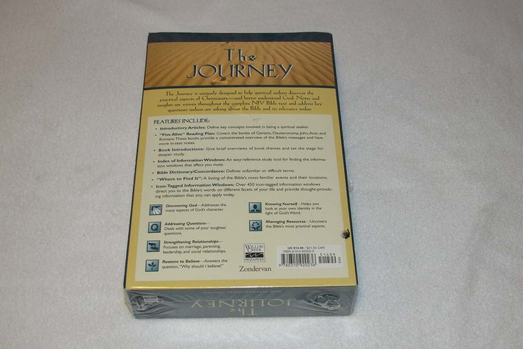 The Journey: Study Bible for Spiritual Seekers (NIV)