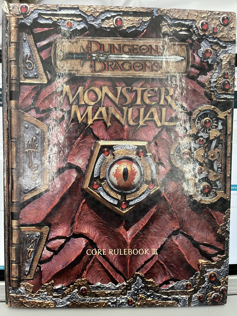 Monster Manual: Core Rulebook III (Dungeons & Dragons)
