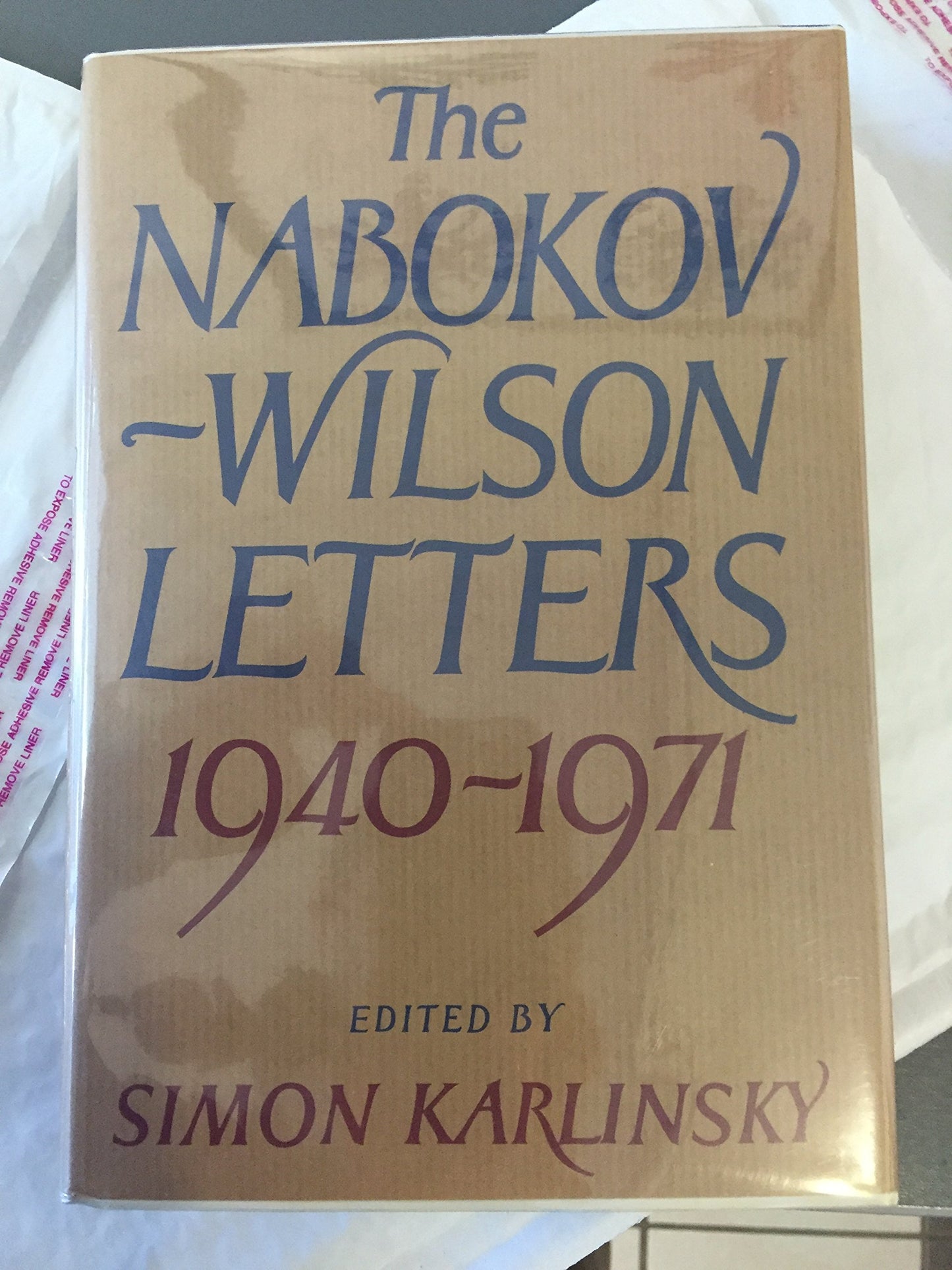 The Nabokov-Wilson Letters: Correspondence Between Vladimir