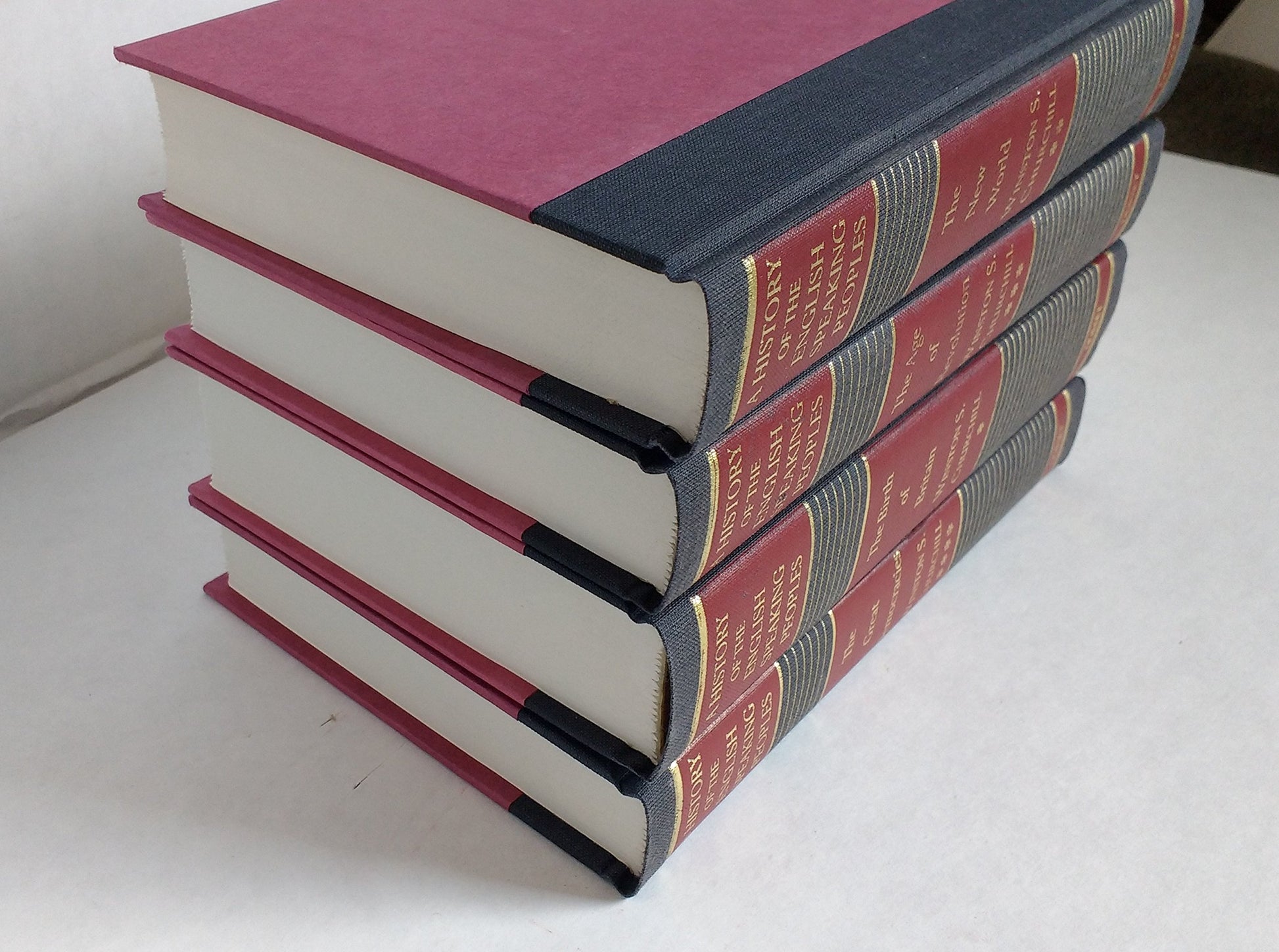 A History of the English-Speaking Peoples: The Birth of Britain / The New World / The Age of Revolution / The Great Democracies