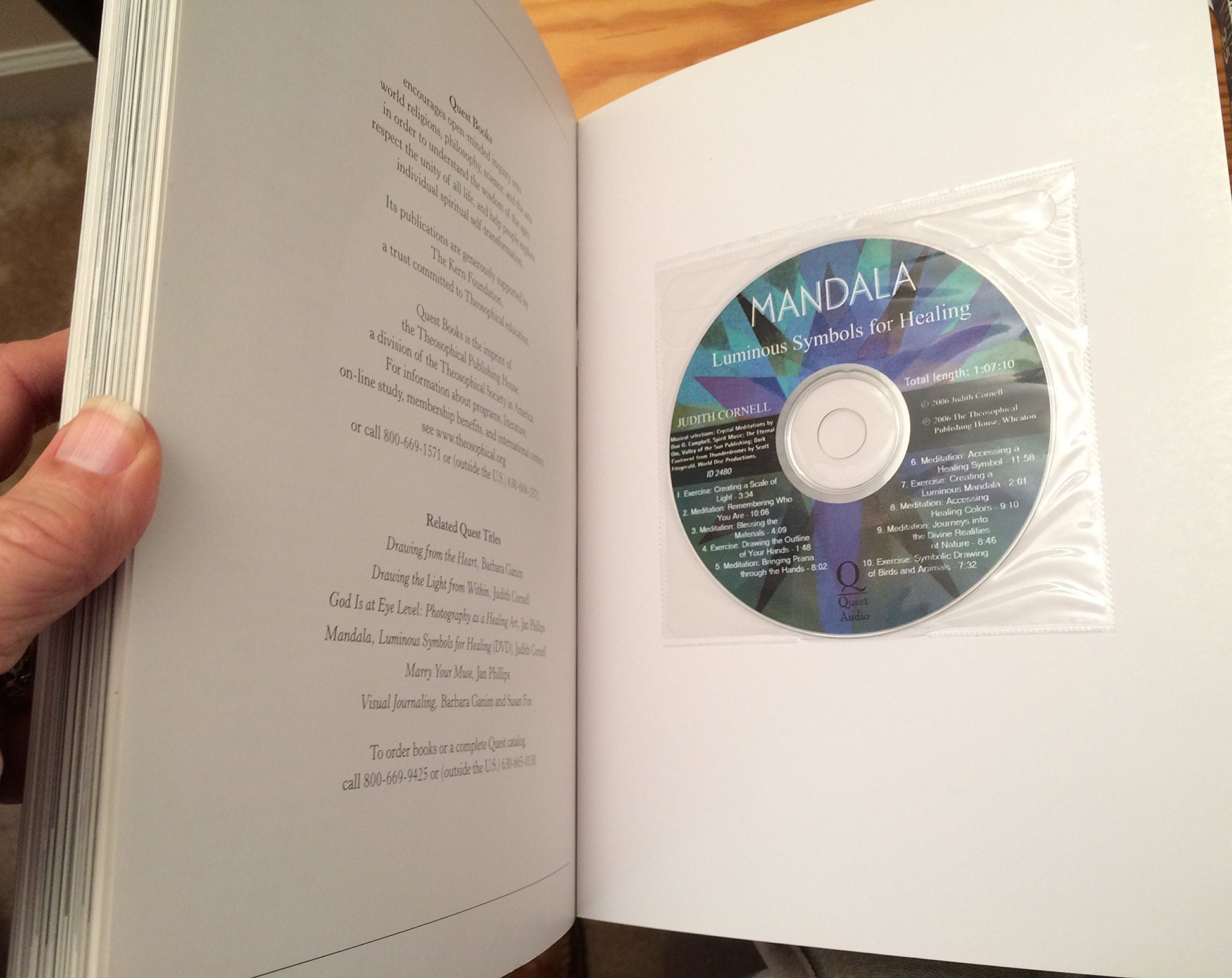 Mandala: Luminous Symbols for Healing, 10th Anniversary Edition with a New CD of Meditations and Exercises