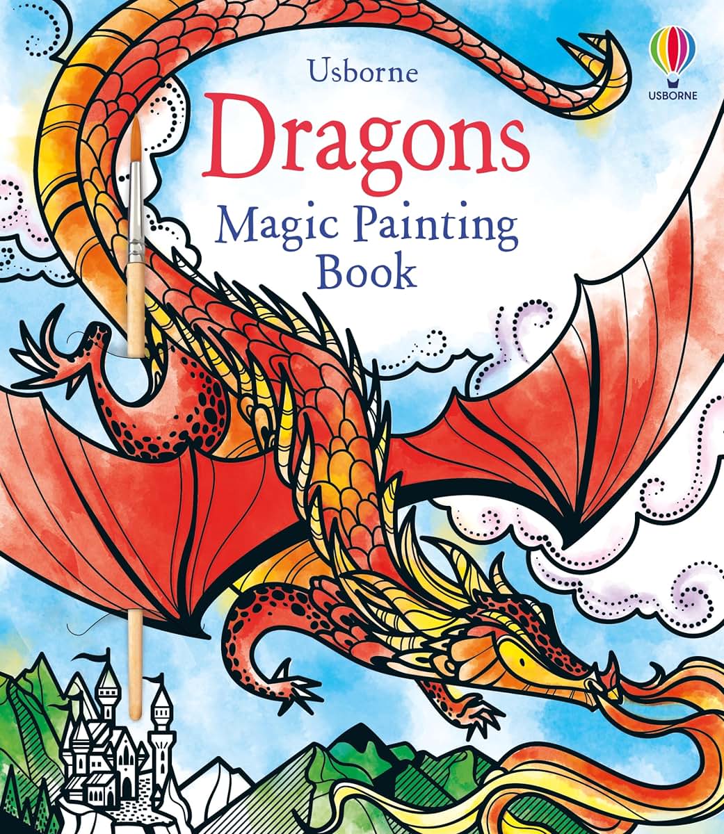 Dragons Magic Painting Book (Magic Painting Books)