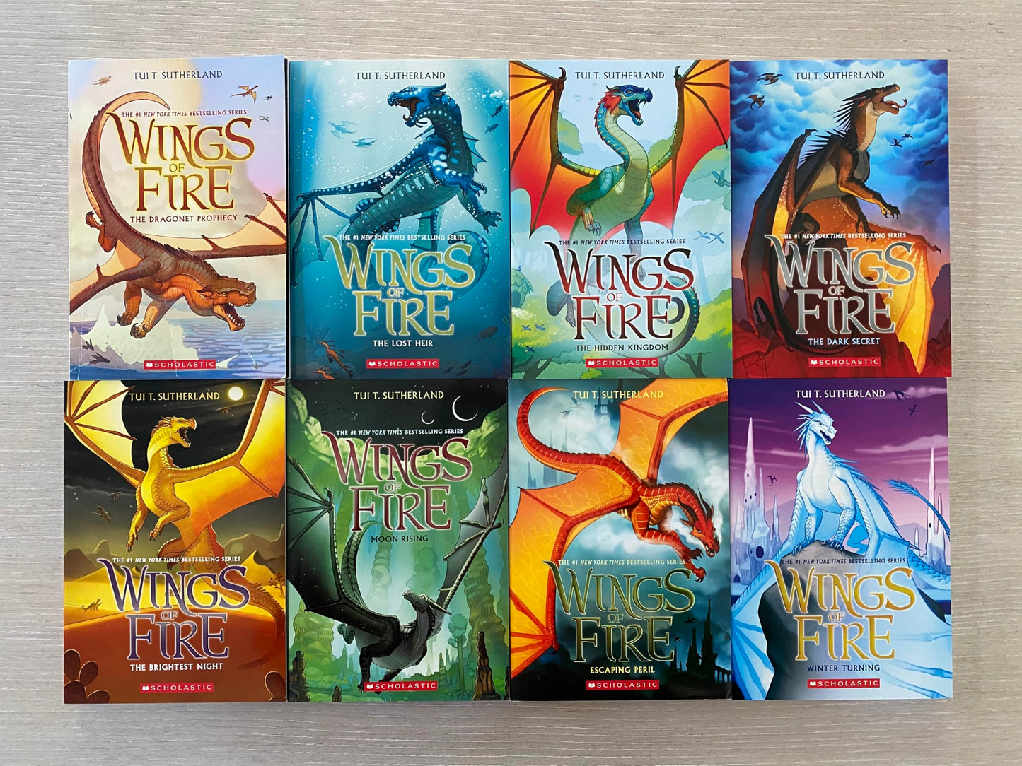 Wings of Fire Boxed Set, Books 1-8 The First Eight