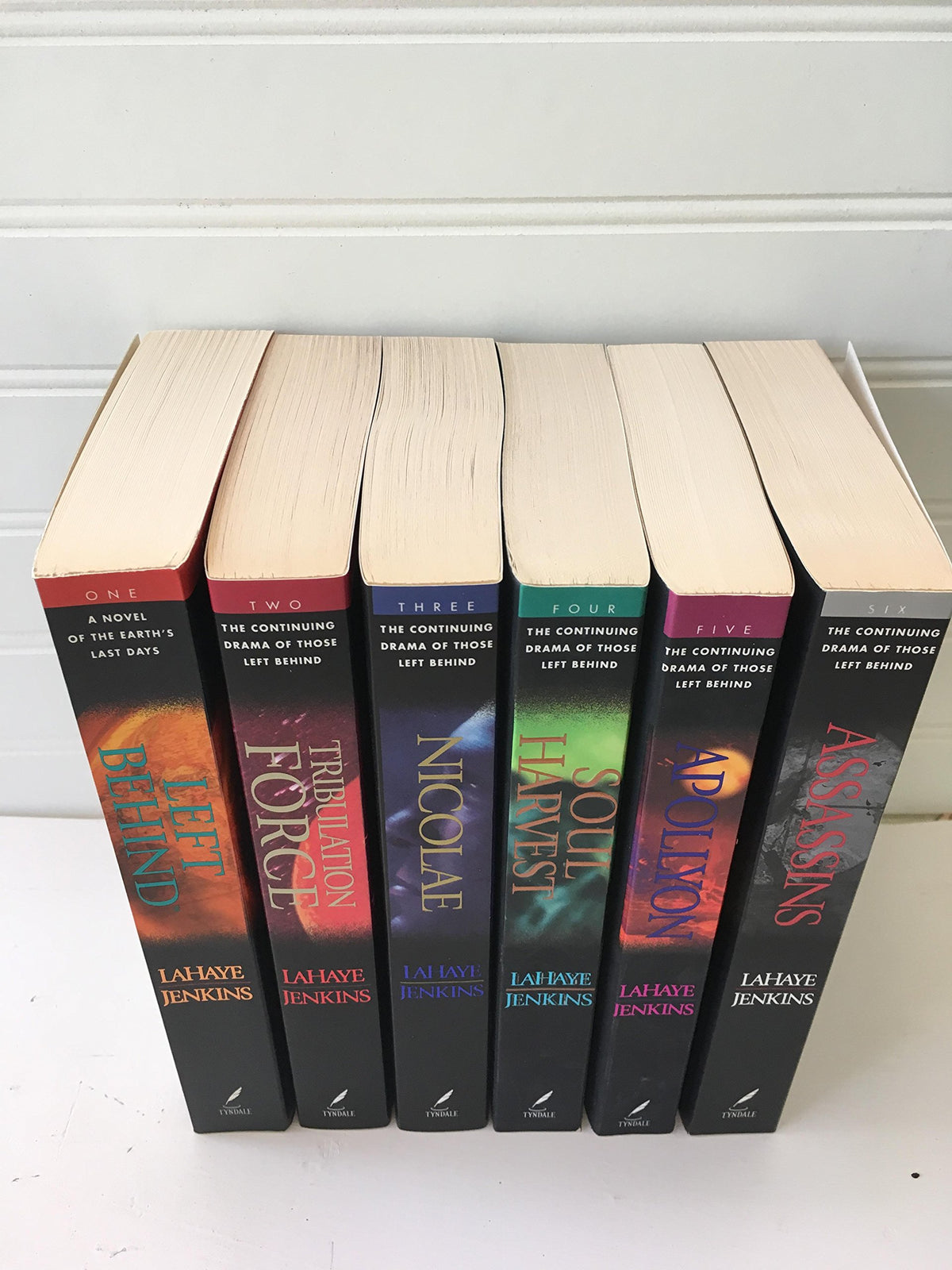 Left Behind sc books 1-6 boxed set
