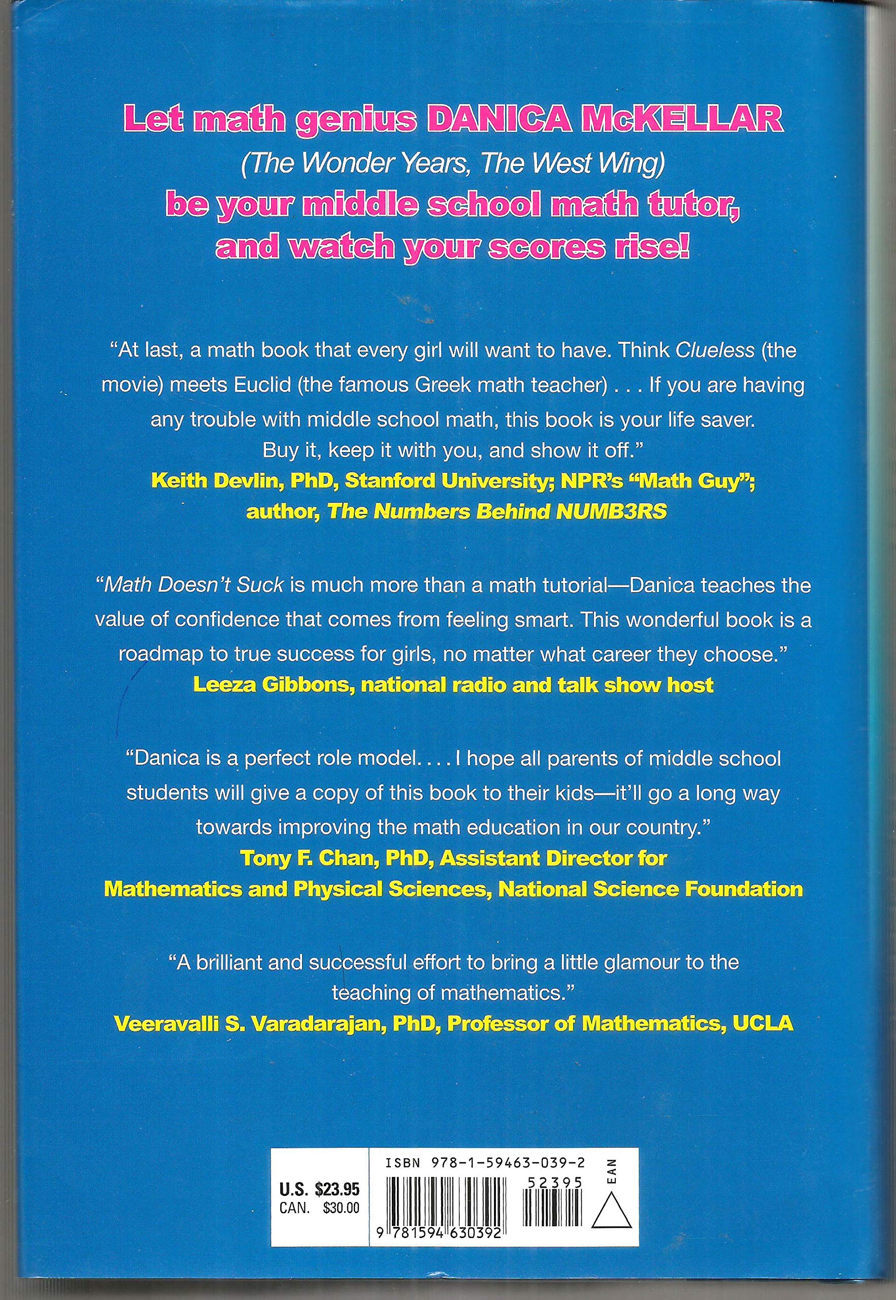 Math Doesn't Suck: How to Survive Middle-School Math Without Losing Your Mind or Breaking a Nail