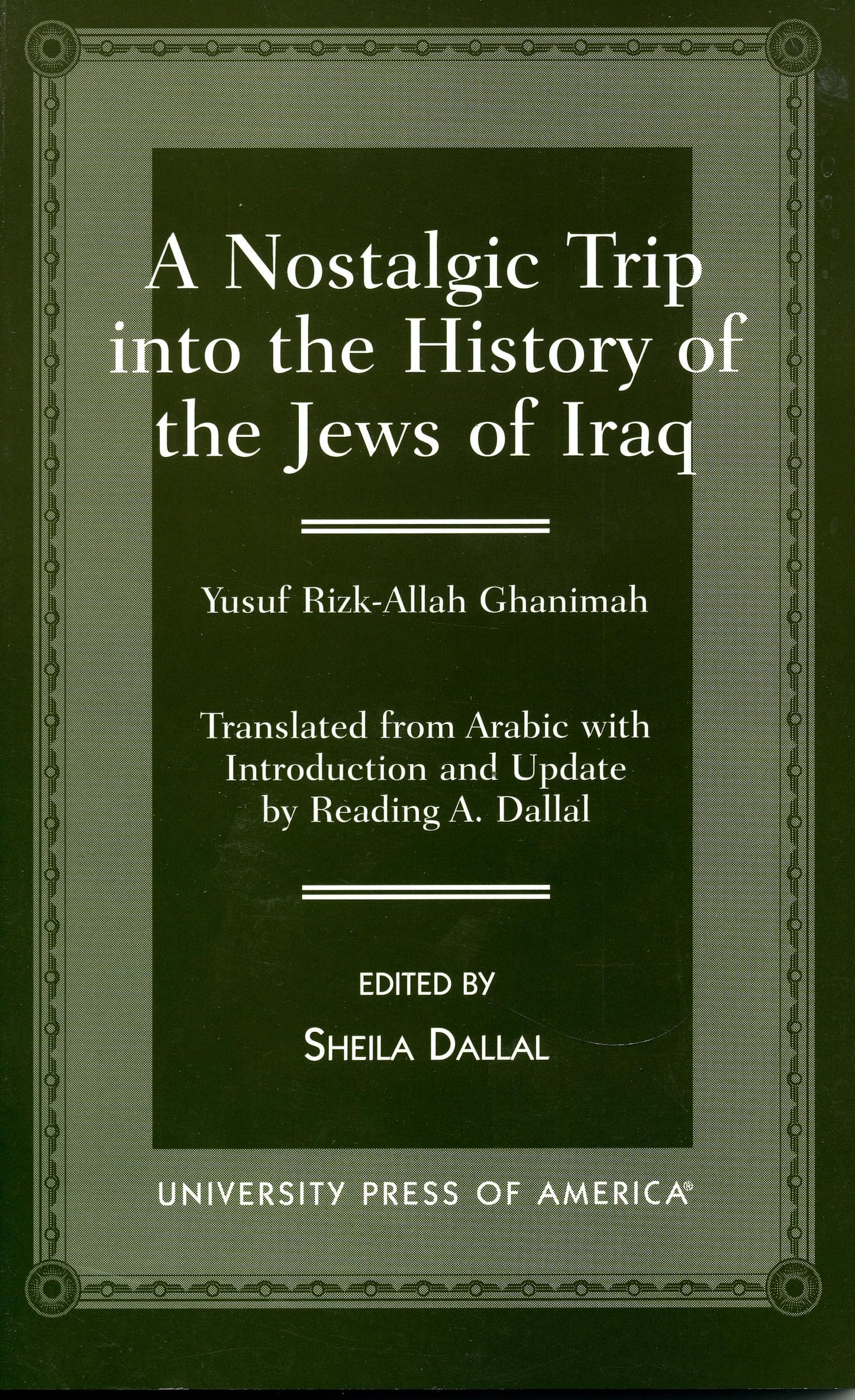 A Nostalgic Trip into the History of the Jews of Iraq by Dal