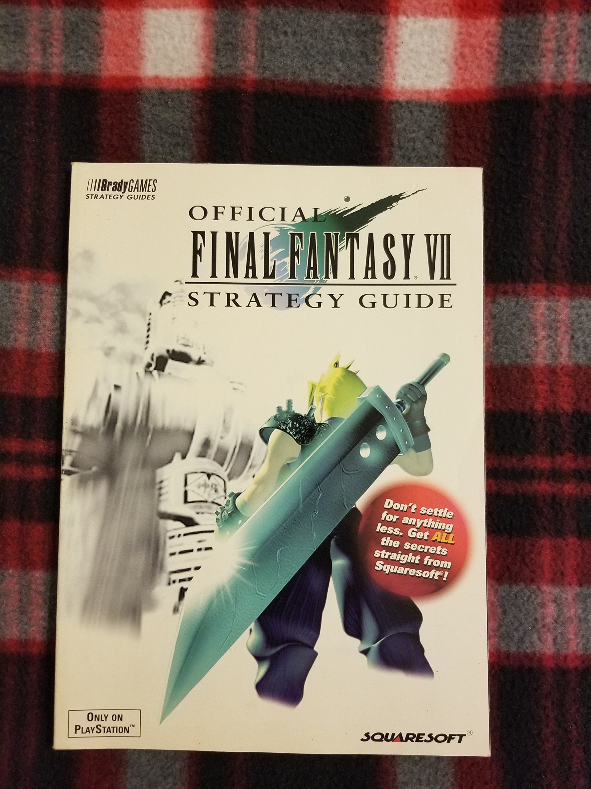 Official Final Fantasy VII Strategy Guide, Playstation Version