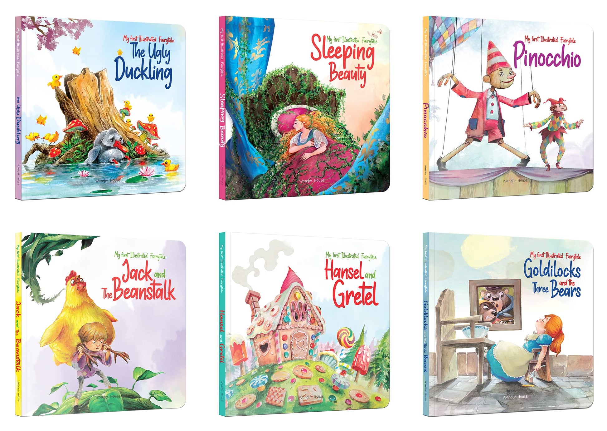 My first Illustrated Fairytale Board Book - The Ugly Duckling Board Book (My First Fairytales)
