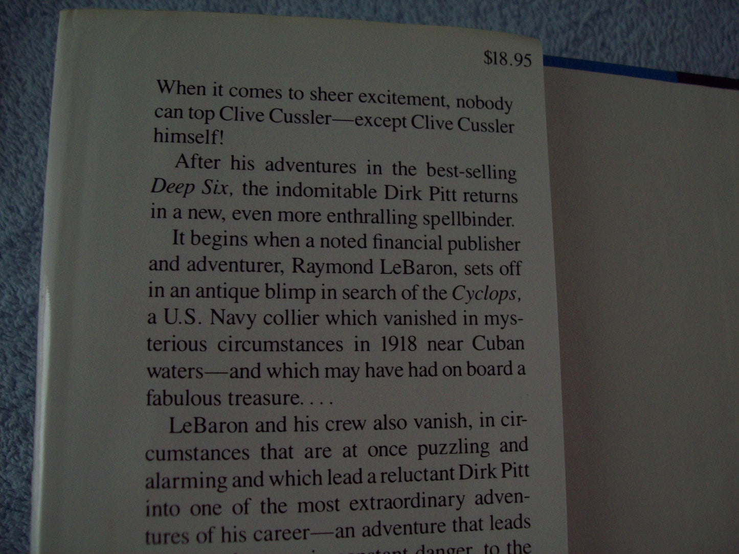 Cyclops by Cussler, Clive