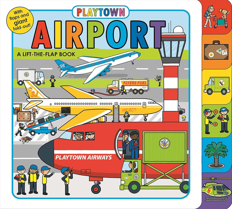 Playtown: Airport (revised edition): A Lift-the-Flap Book