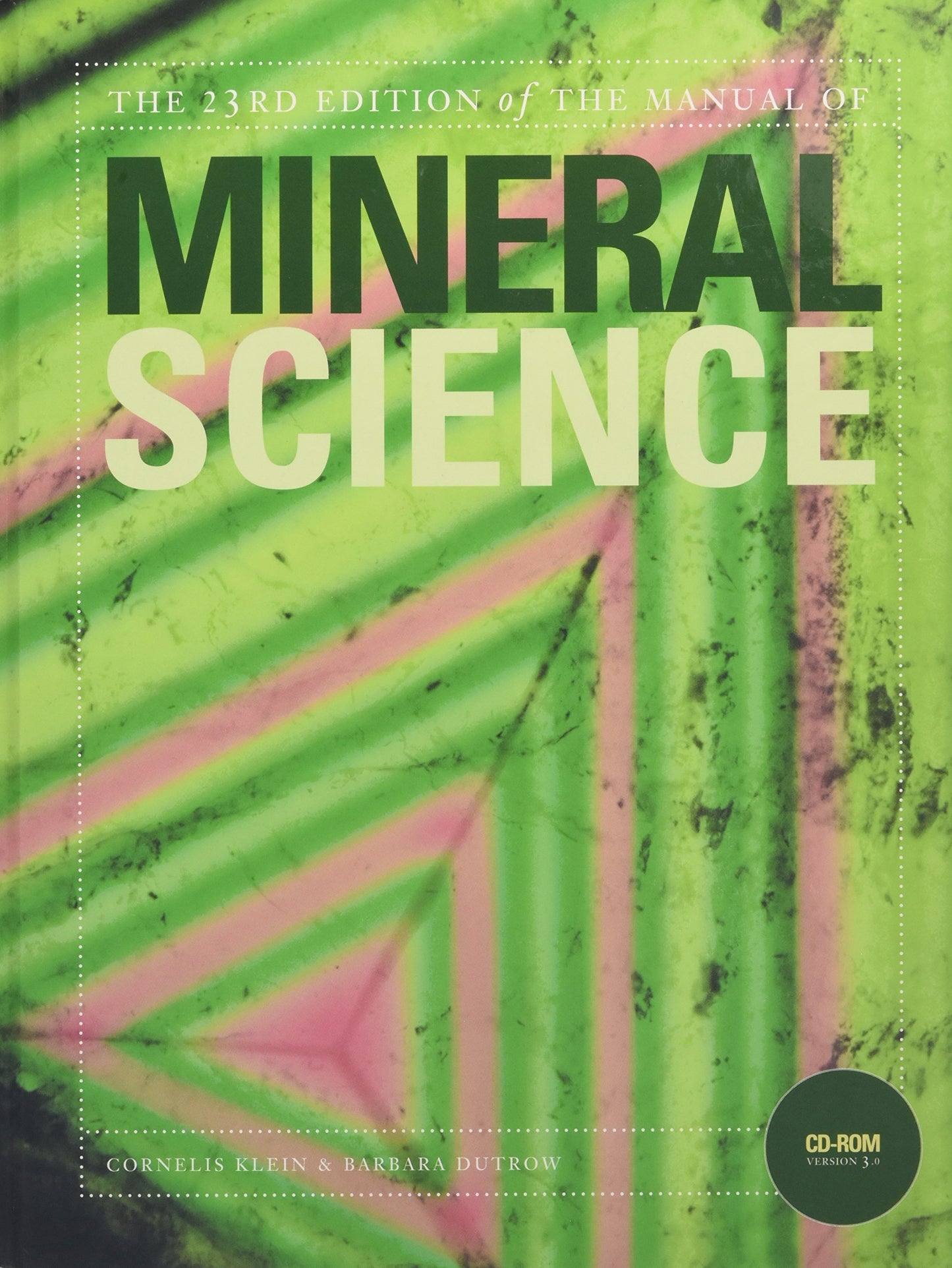 Manual of Mineral Science by Klein, Cornelis