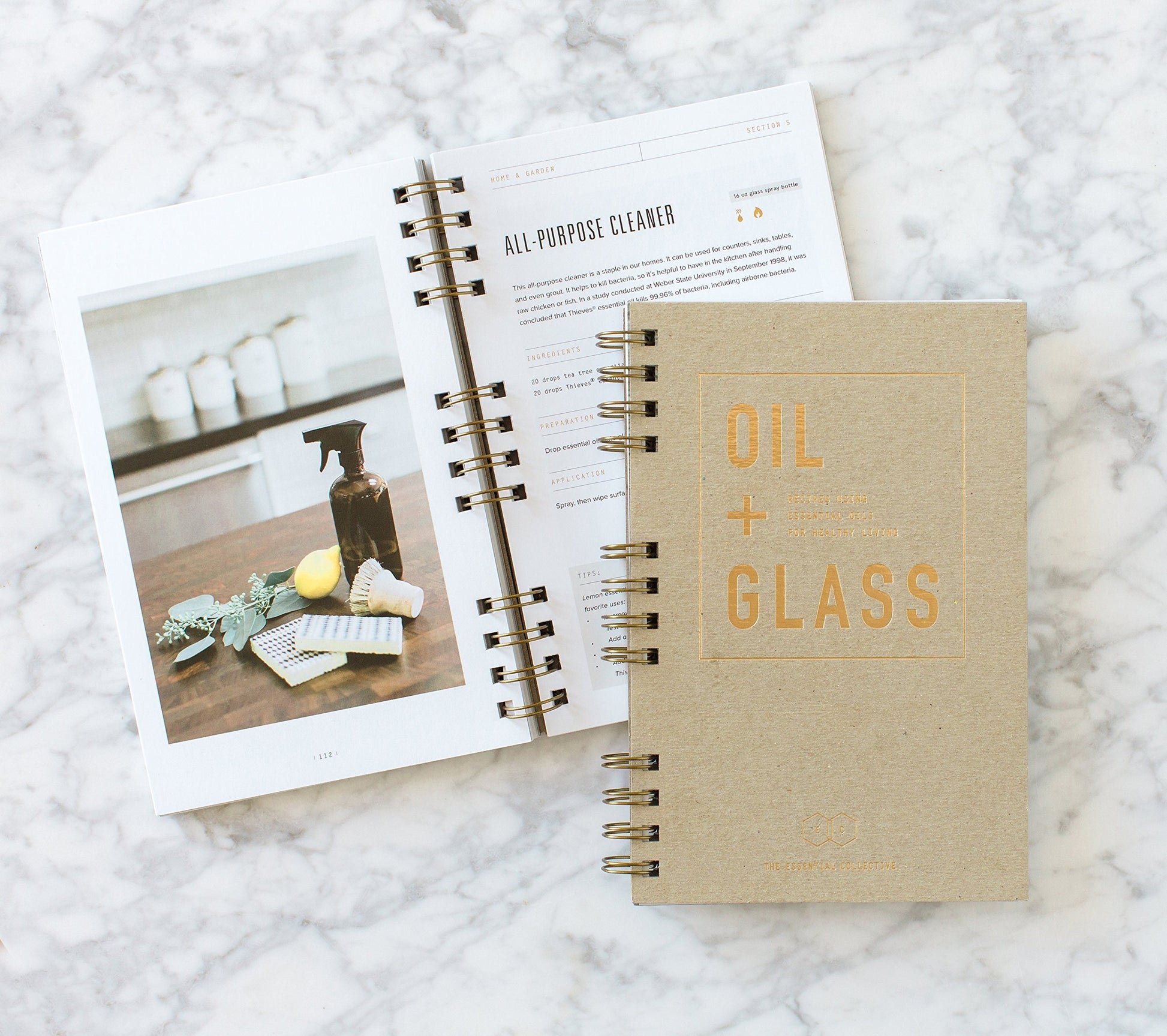 Oil + Glass Recipe Book
