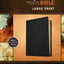 Every Man's Bible NLT, Large Print (Genuine Leather, Black, Indexed)