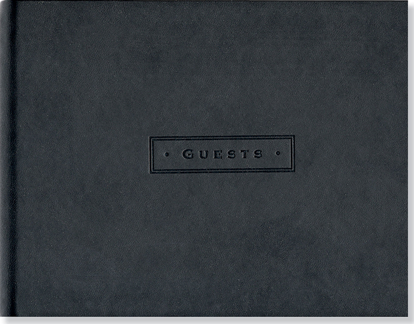 Classic Black Guest Book