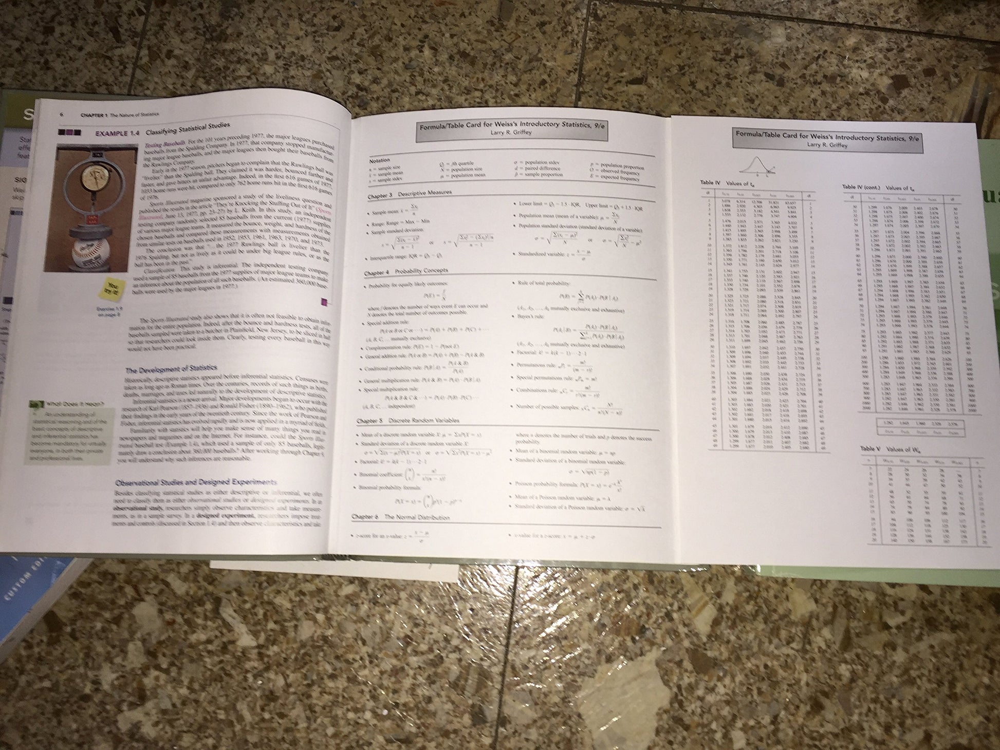 Introductory Statistics (9th Edition)