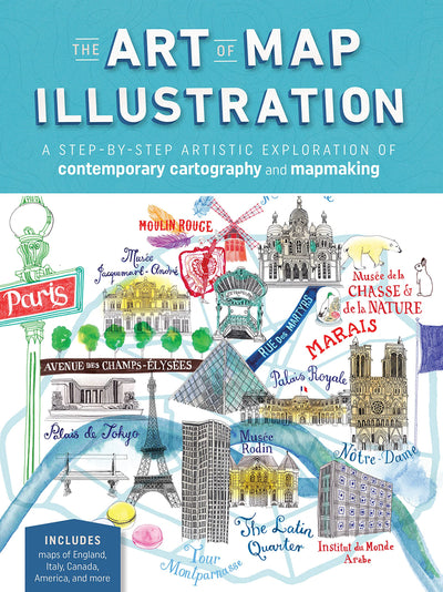 The Art of Map Illustration: A Step-by-Step Artistic Exploration
