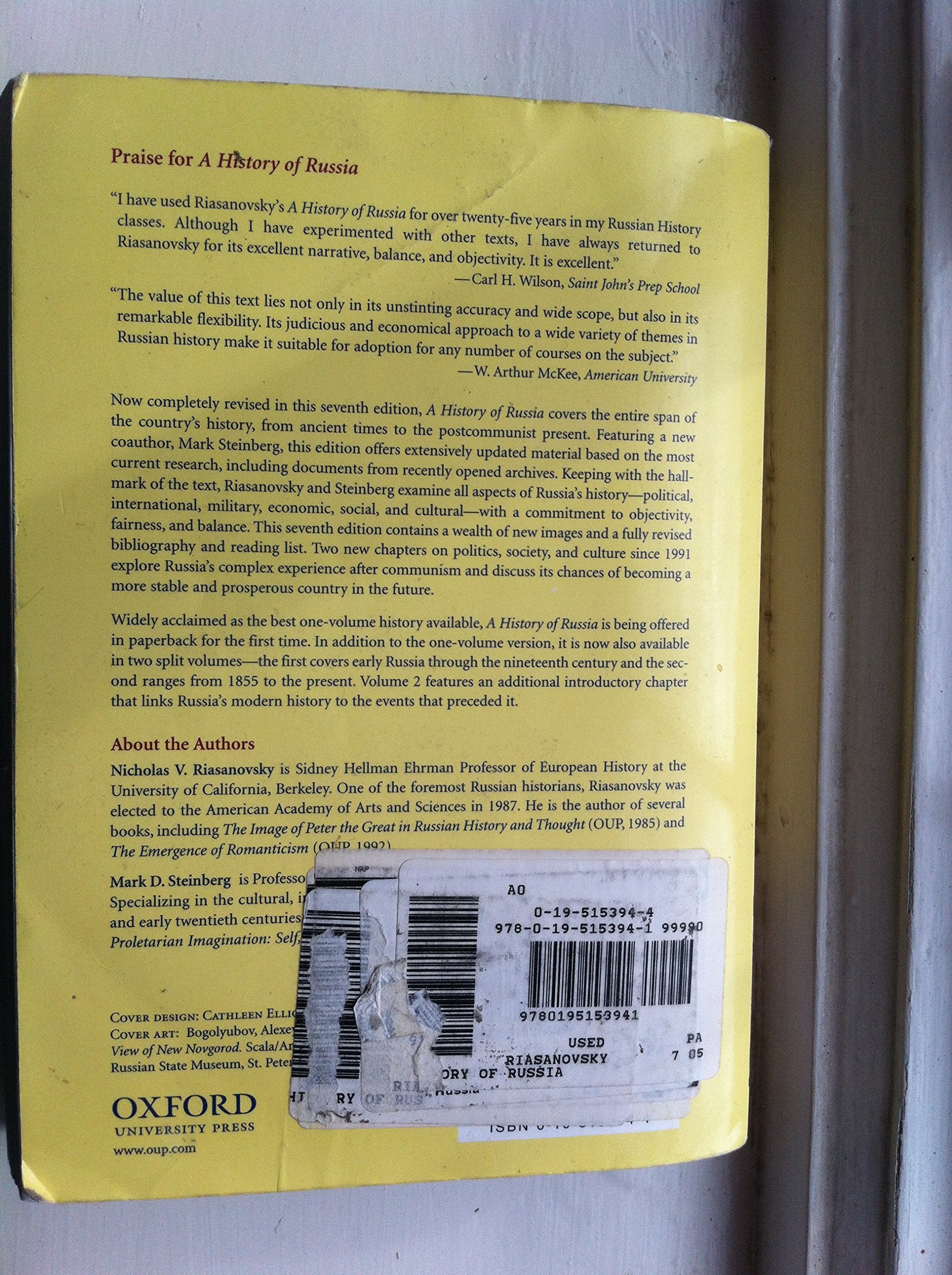 A History of Russia