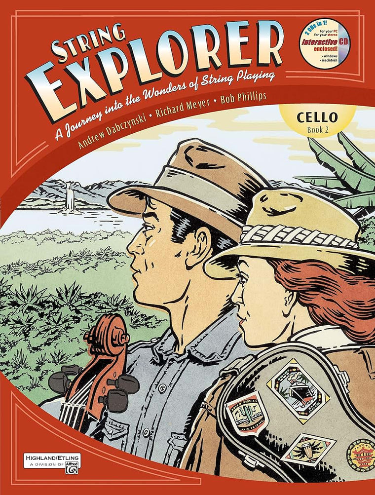 String Explorer, Bk 2: Cello, Book & Interactive CD