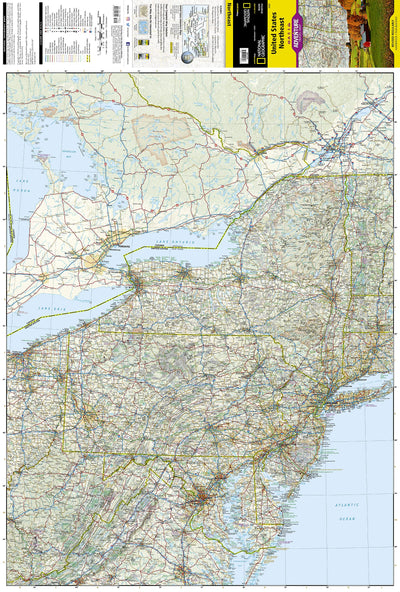 United States, Northeast Map (National Geographic Adventure Map, 3127)