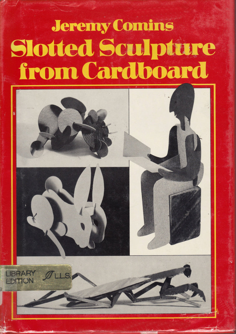 Slotted sculpture from cardboard