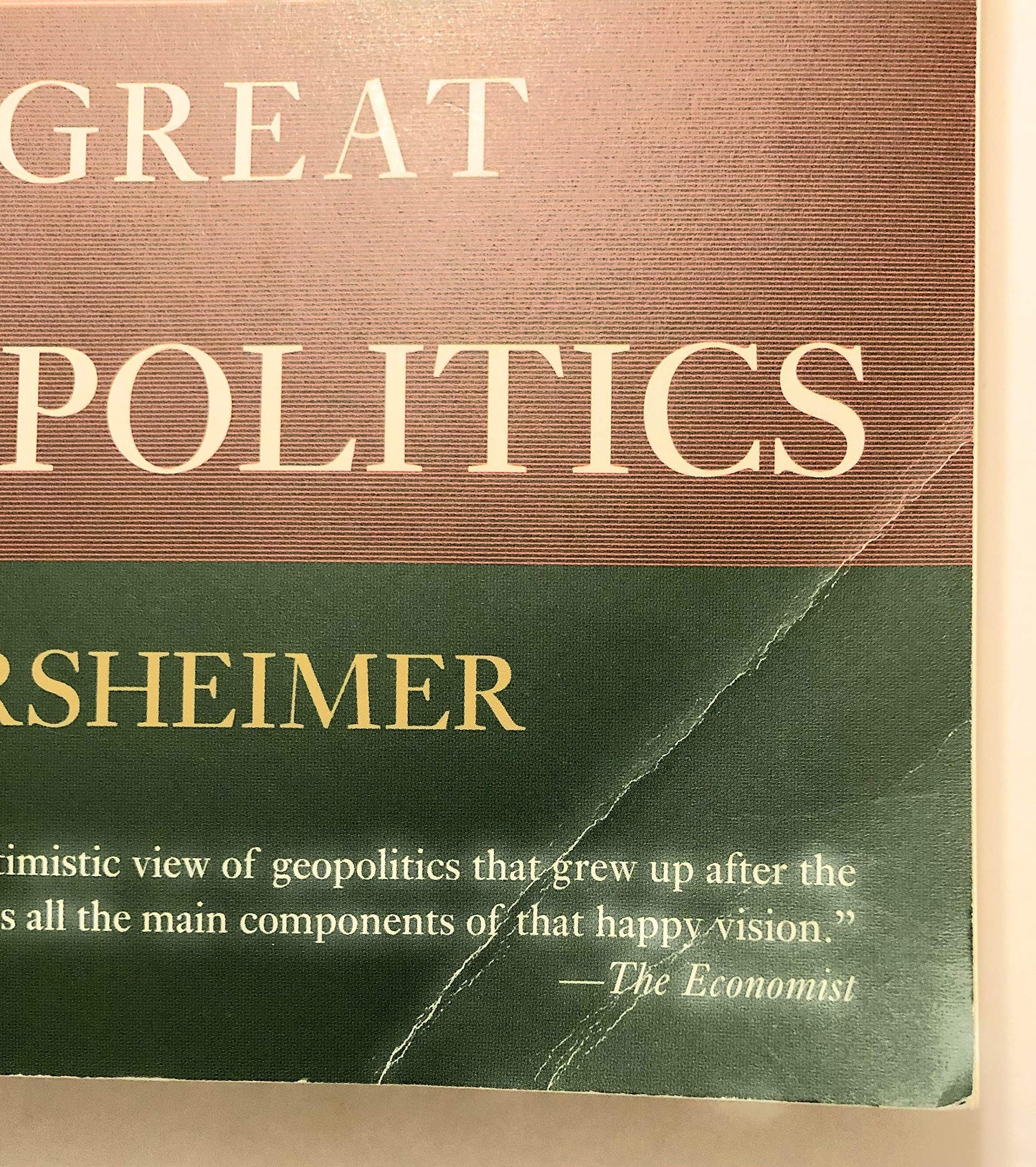 The Tragedy of Great Power Politics